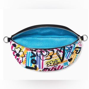 Brighton - Graffiti Love Cross Body Belt Bag - NWT!
